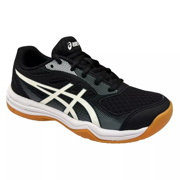 ASICS Upcourt 5 GS Youth Boy's/Girl's Volleyball Shoes Size 1 Black/White - Picture 3 of 13